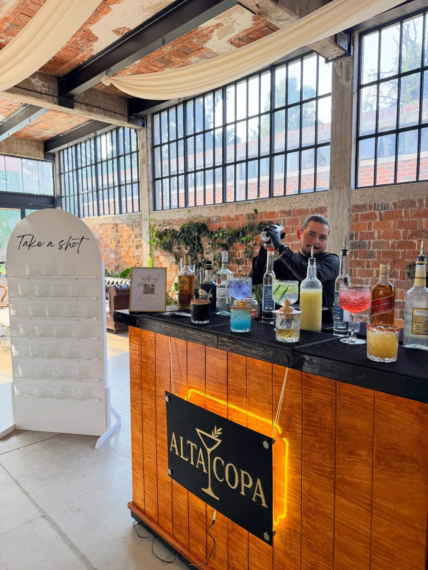 Bartender profesional Alta Copa